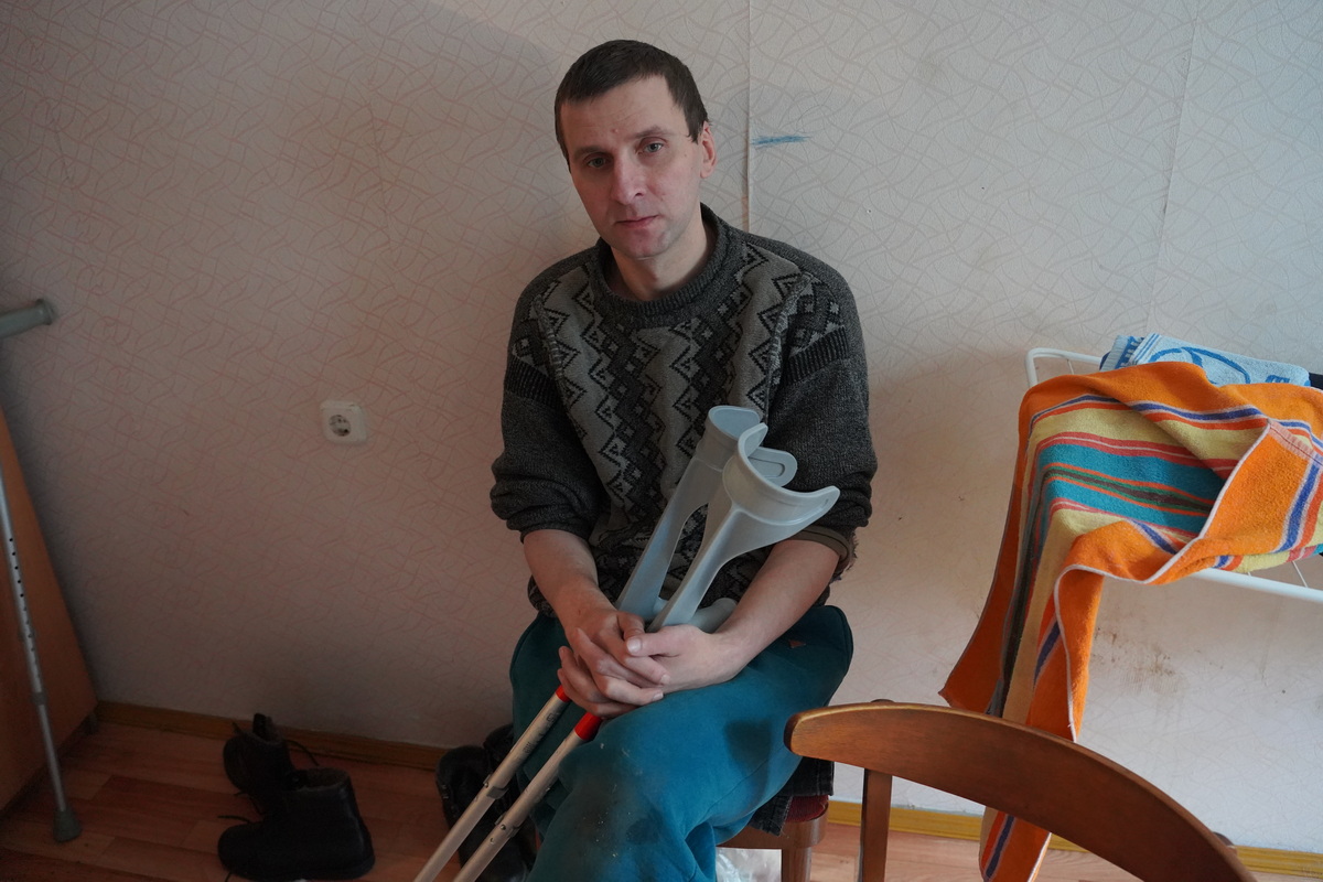 Дмитрий пережил ампутацию, потерял дом, но сохранил надежду. Давайте поможем ему жить дальше