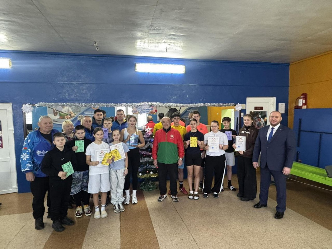 В Слониме назвали десятку лучших гребцов 2025 года