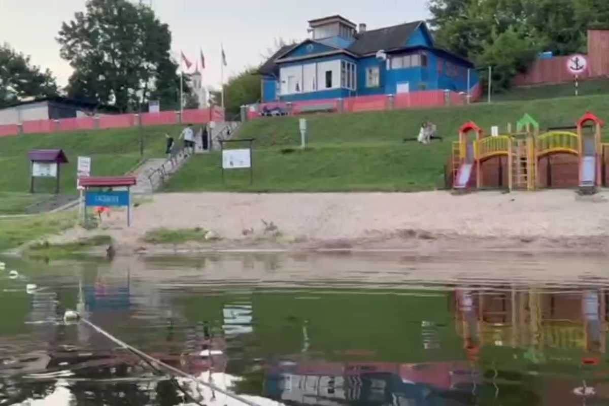 пляж на реке Неман