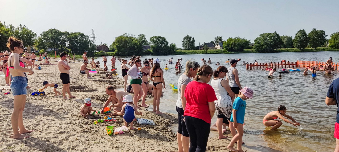 Где в Слониме разрешено купаться этим летом