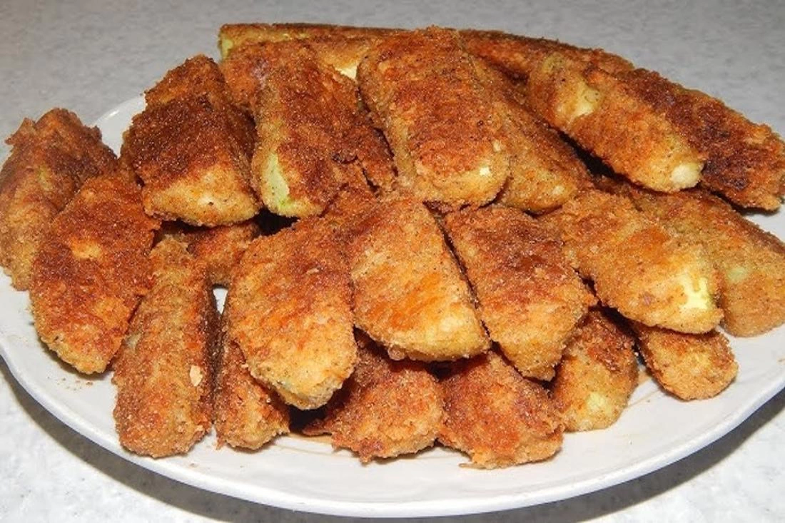 Хрустящие наггетсы из кабачков всего за 15 минут