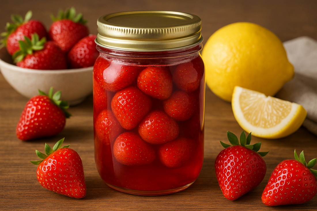 Клубника как свежая — без варки и возни: рецепт клубничного желе с целыми ягодами на зиму