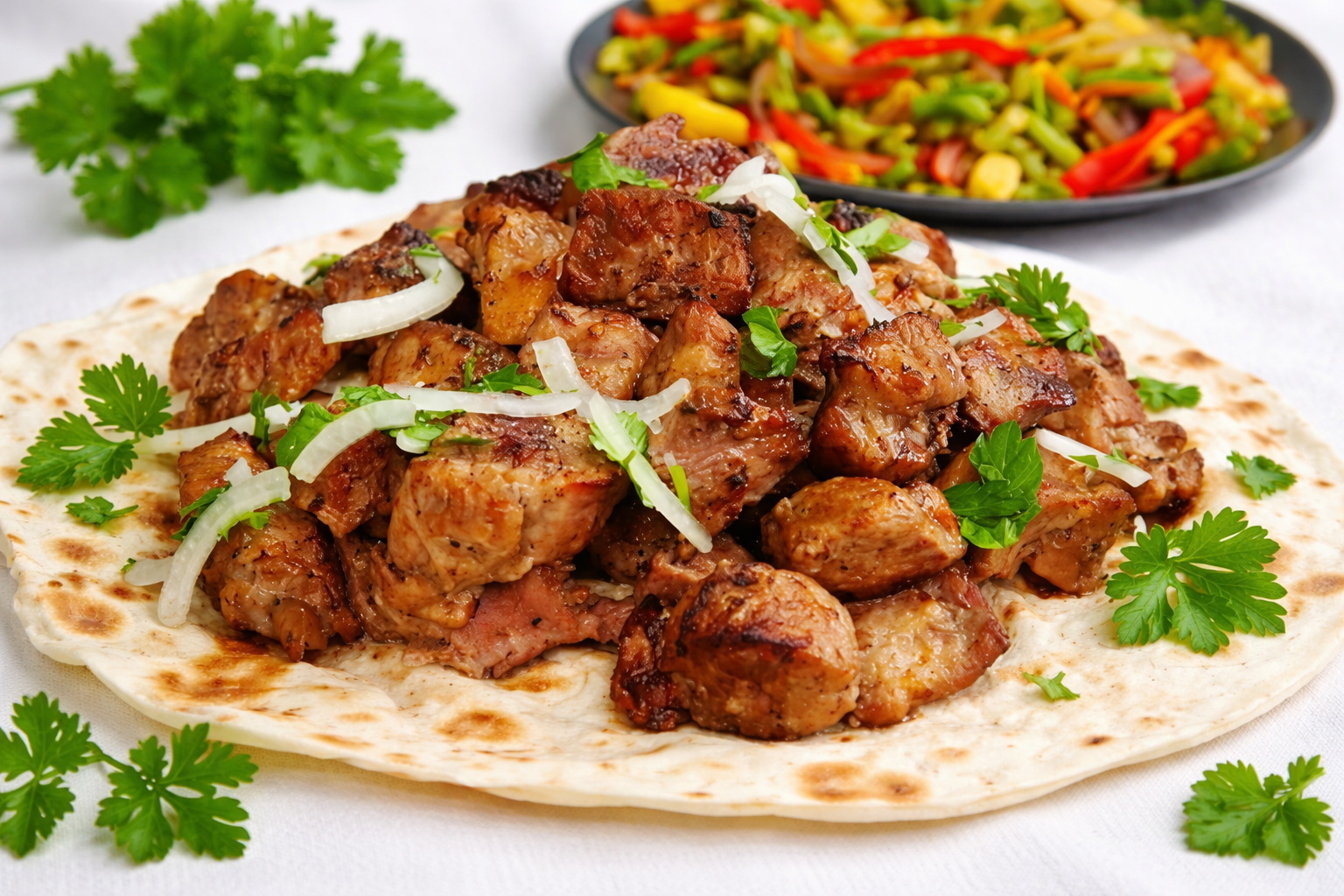 Нежное запечённое мясо, от которого гости будут в восторге