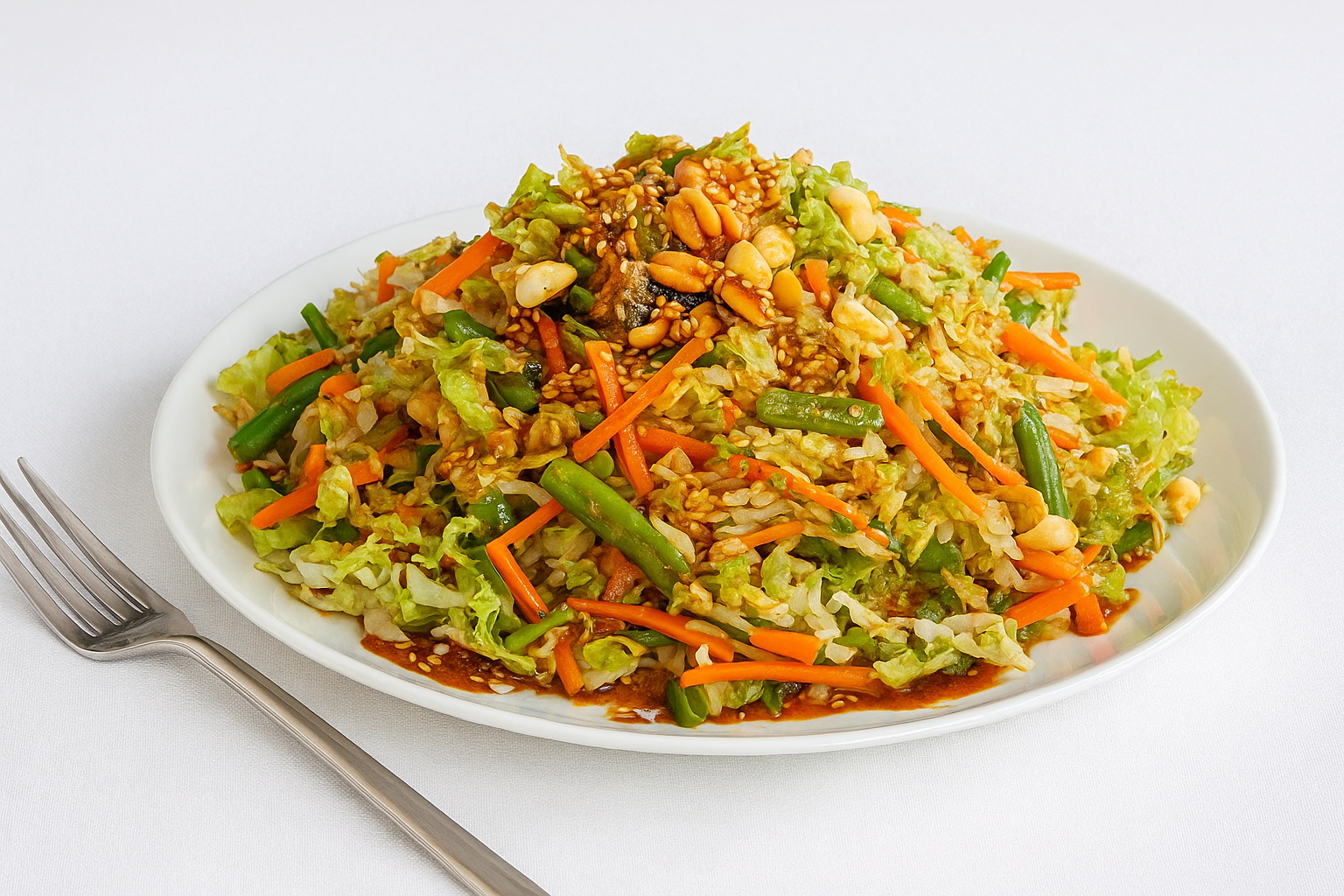 С этим салатом к Новому году талия станет стройной, как тростиночка