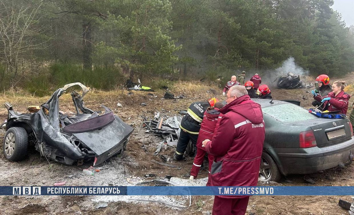 Трагедия в Слонимском районе: в ДТП погибли четыре человека