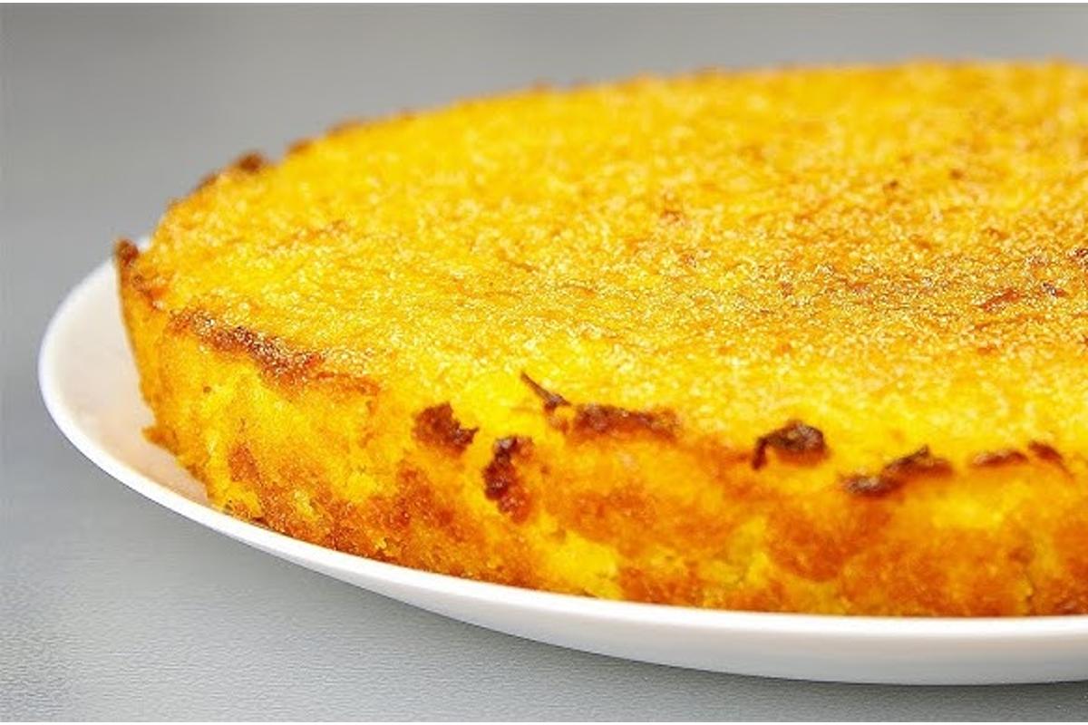 Тыквенный манник, который получается всегда: сочный, ароматный, без яиц и муки