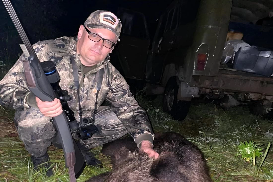 В Беларуси вновь добыли медведя. Кто оказался удачливым охотником?