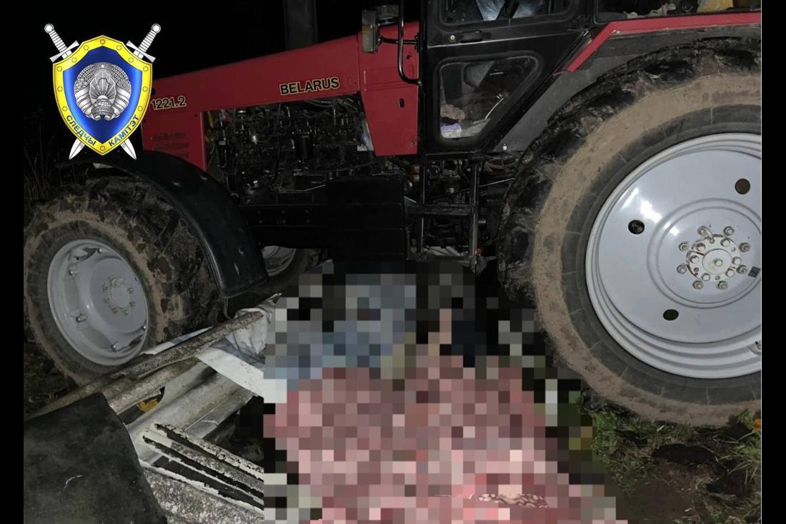 В Ивьевском районе 13-летняя внучка наехала трактором на деда