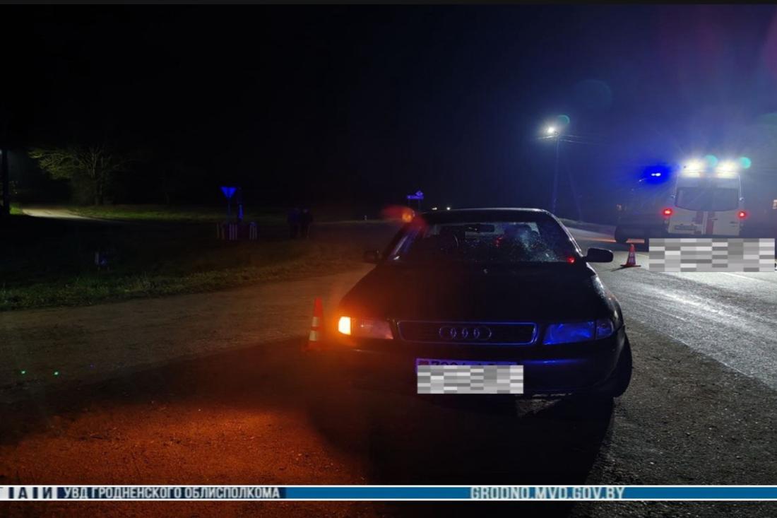 В Кореличском районе под колёсами автомобиля погиб пешеход