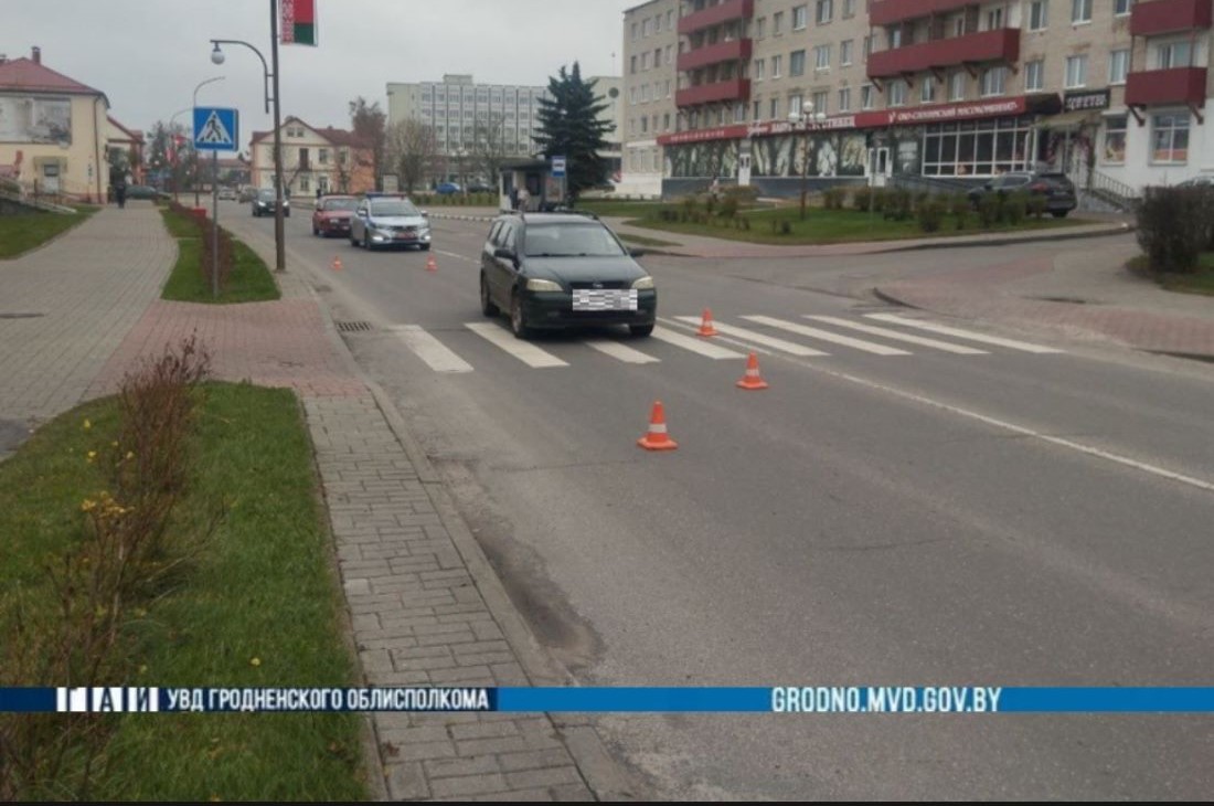 В Слониме водитель наехала на 70-летнюю пенсионерку