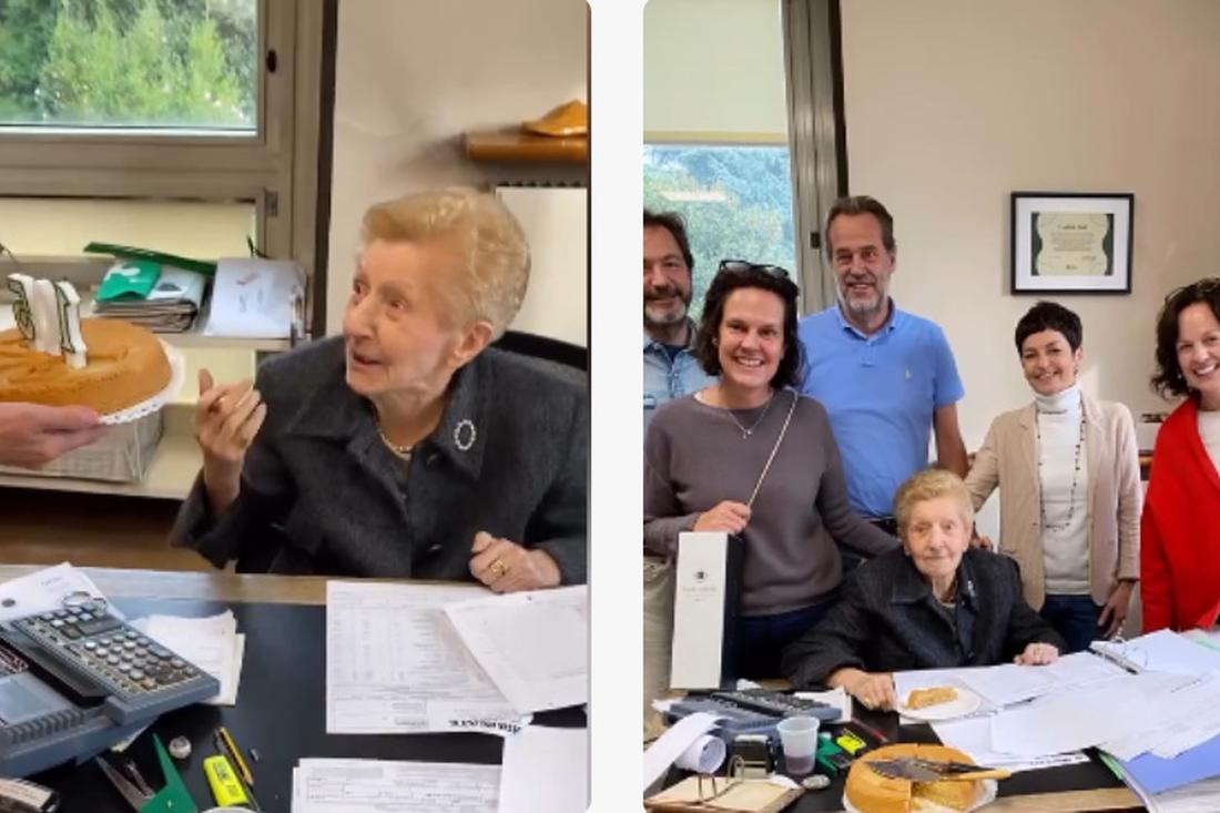 В свои 105 лет женщина управляет фабрикой и не думает о пенсии