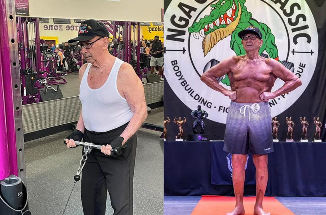 «Я не считаю себя старым»: секрет долголетия 100-летнего бодибилдера