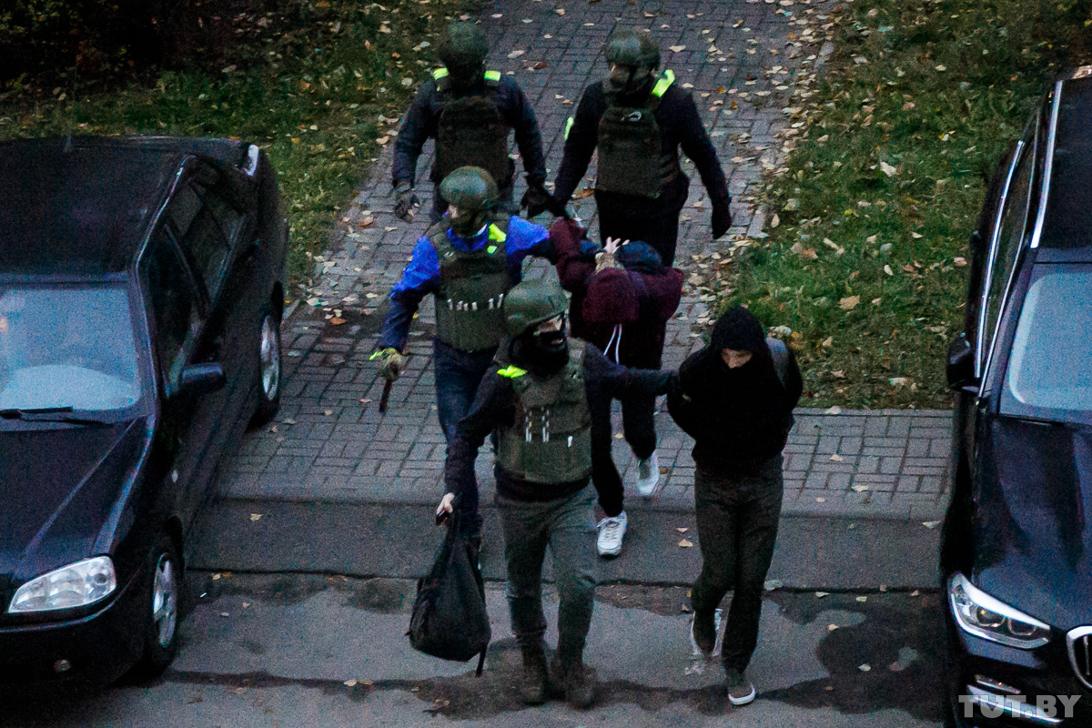 Задержание КГБ В Минске